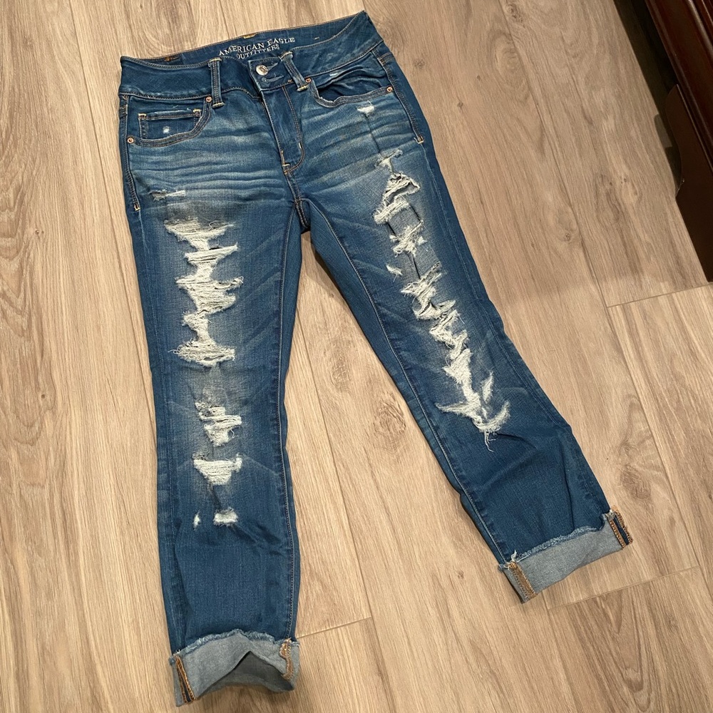 American Eagle Artist Crop Jeans, size 6, EUC